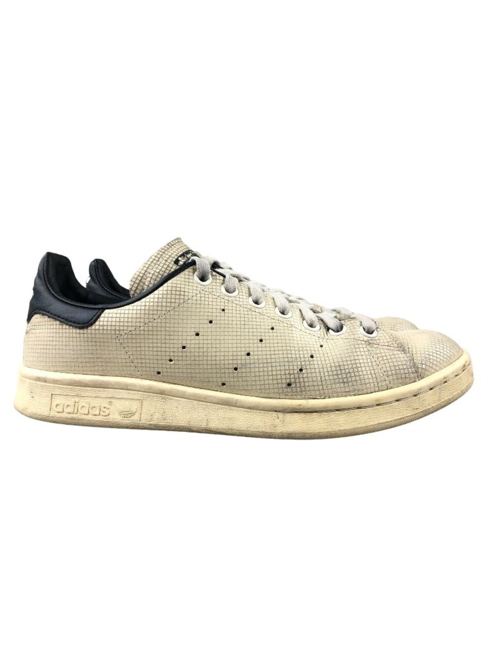 Adidas Women's Size 8.5 Beige Stan Smith Lace-Up Low Top Sneakers M20808 FAIR